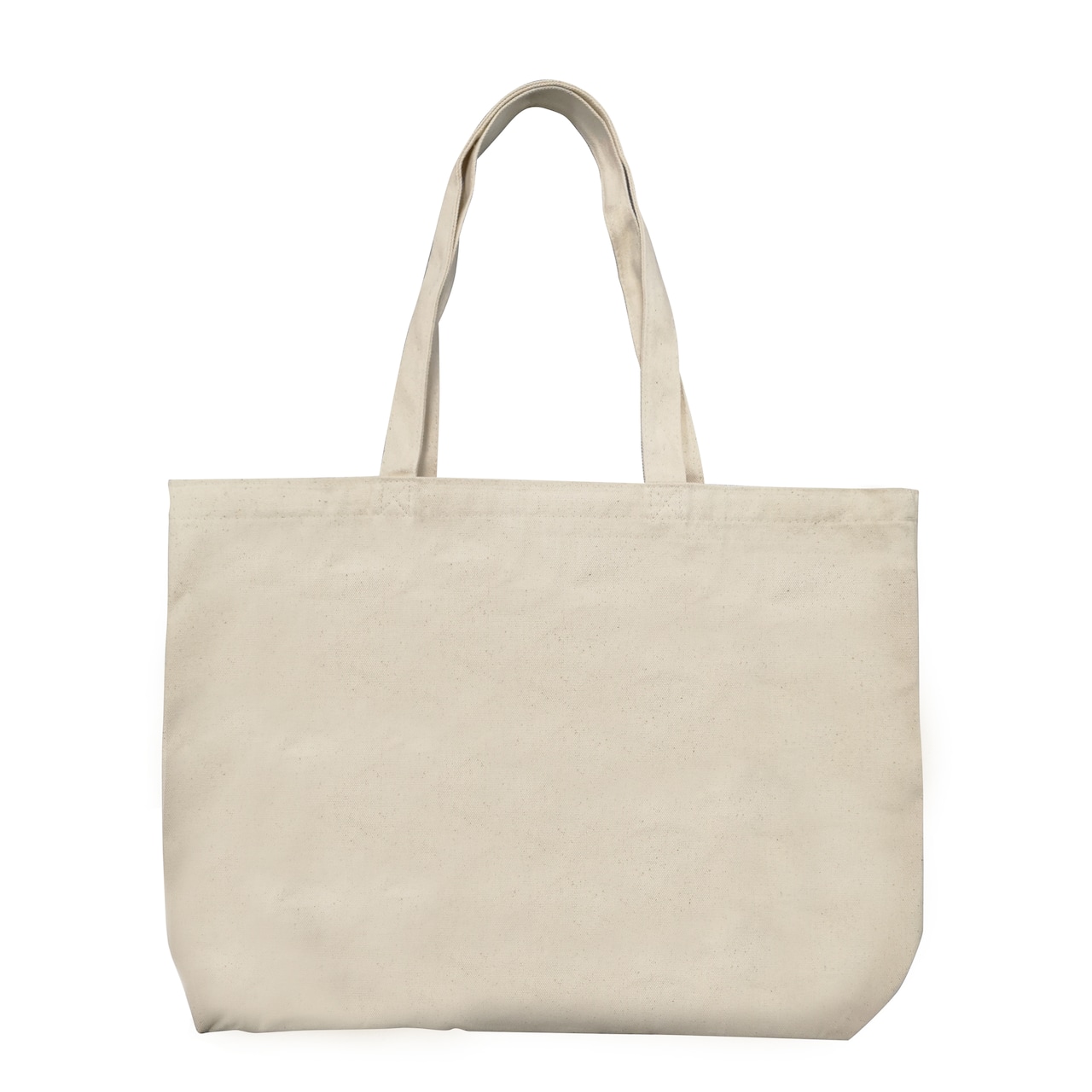 12 Pack: Natural Canvas Tote Bag by Make Market®